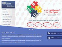 Tablet Screenshot of feees.org.br